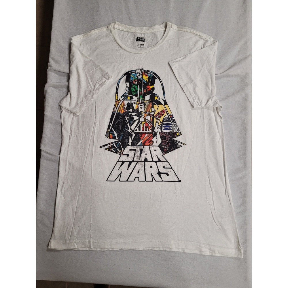 Vintage Star Wars T Shirt Darth Vader‎ Collage 1996 Lucasfilm.ltd Size XL